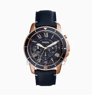 Fossil Watch 44MM Leather Chronograph FS5237 - Brand New