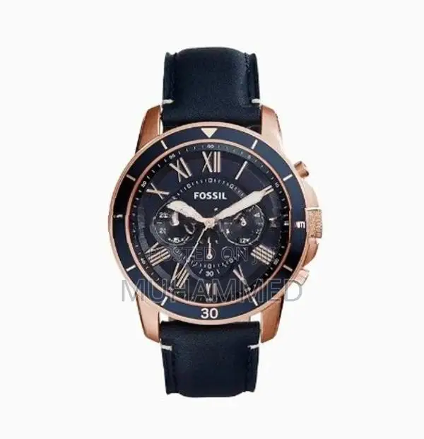 Fossil Watch 44MM Leather Chronograph FS5237 - Brand New