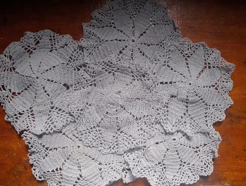 Handcrafted Crochet Lace Mat Set