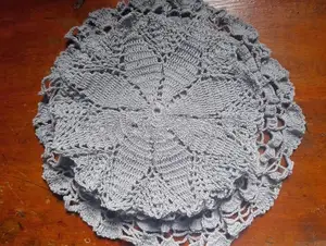 Handcrafted Crochet Lace Mat Set