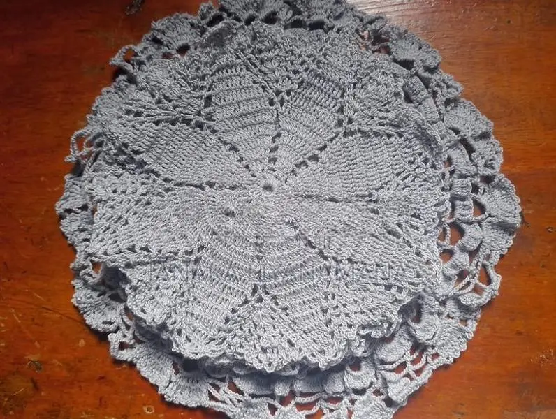 Handcrafted Crochet Lace Mat Set
