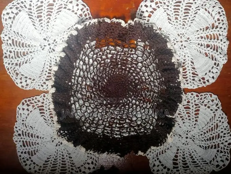 Handcrafted Crochet Lace Mat Set