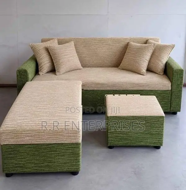 New Modern Colour Fabric Sofa Set