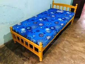 New 6*3 Ft Single Bed And Mattress