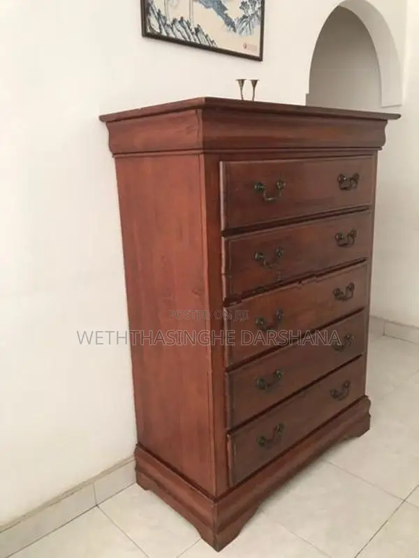 Solid Teak Wood Chest Of Drawers