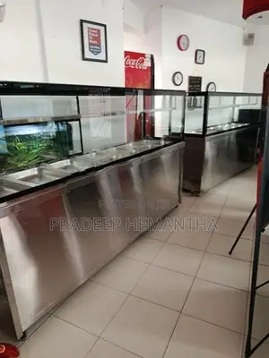 Stainless Steel Bain Marie Display Counter