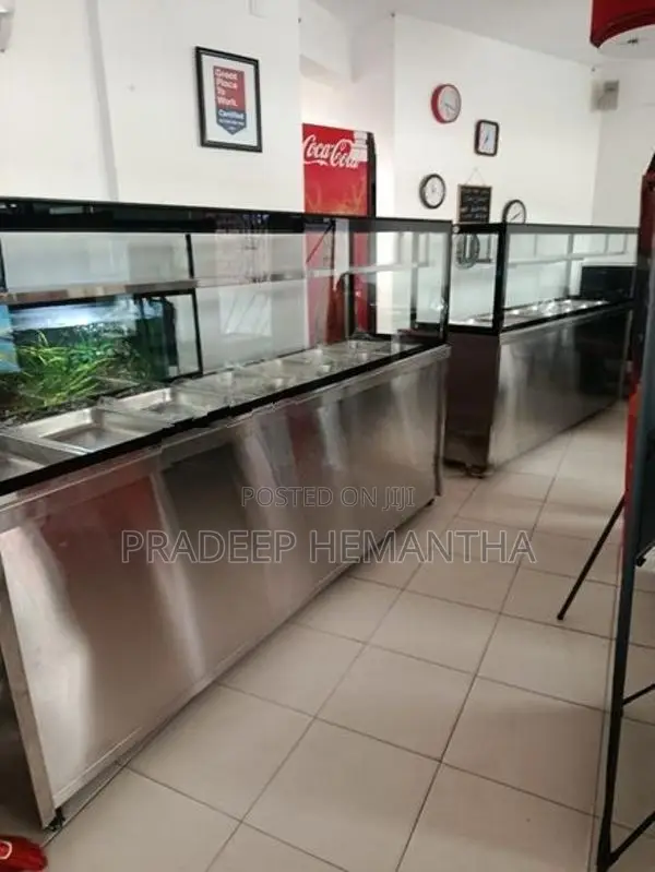 Stainless Steel Bain Marie Display Counter