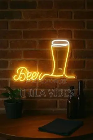 Custom Neon Name Light Board