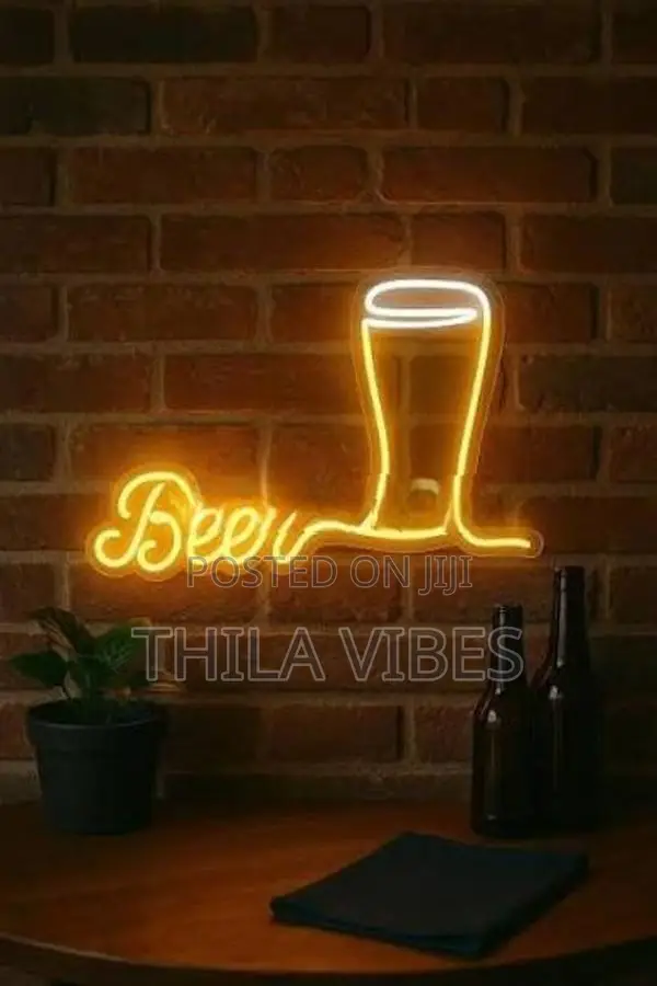 Custom Neon Name Light Board
