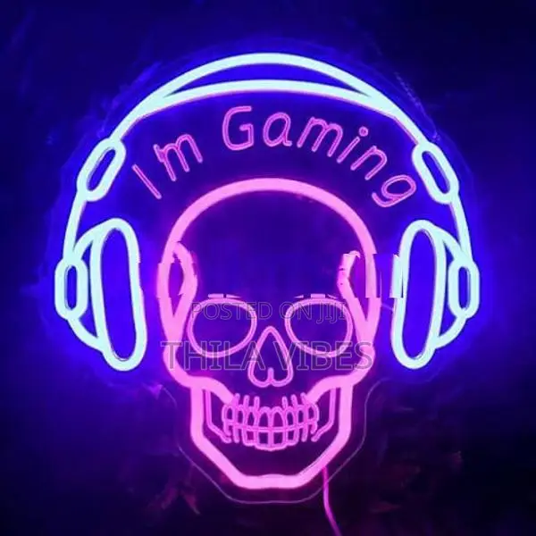 Custom Neon Name Light Board