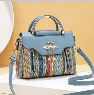 Elegant Women's Multicolor Handbag