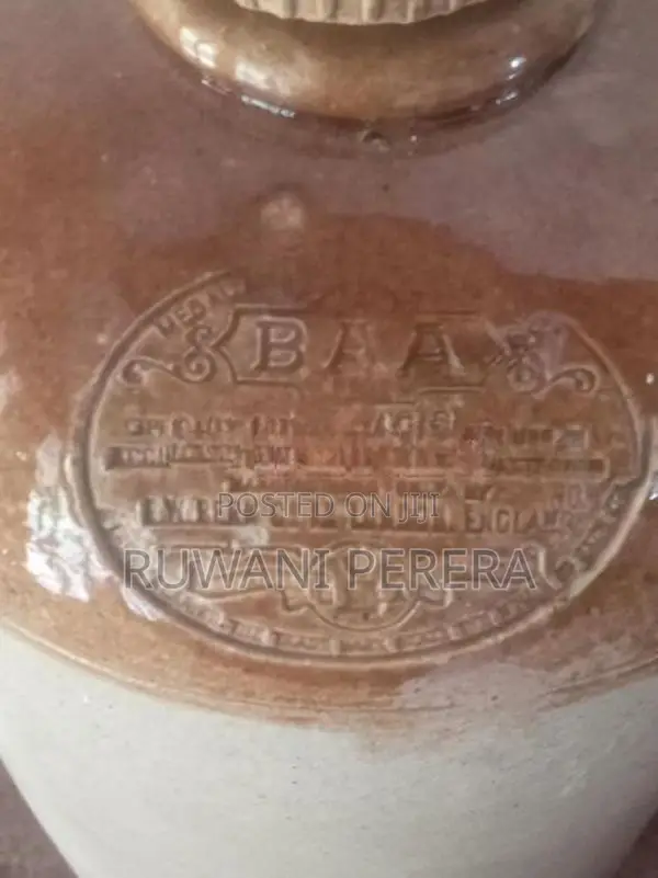 Antique England Stoneware Jug