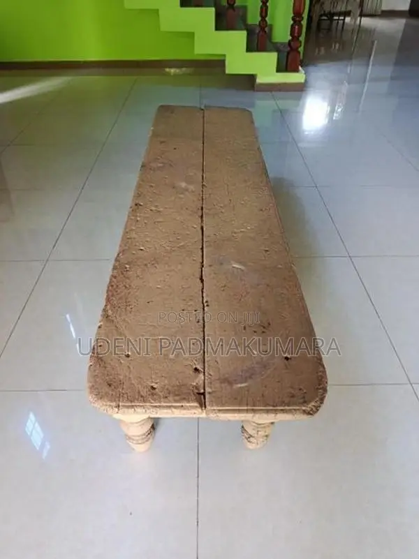Antique Solid Jackwood (Kos) Low Bench