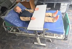 HOSPITAL BED THREE FUNCTION WITH MATTRESS BRAN NEW