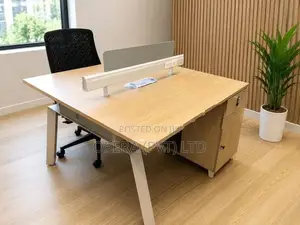 Office Two Workstation Table