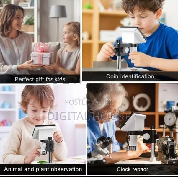 camera Microscope 1000 X Magnifier Digital 4.3 Display - new .