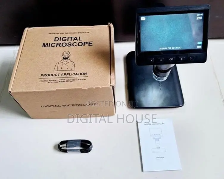camera Microscope 1000 X Magnifier Digital 4.3 Display - new .