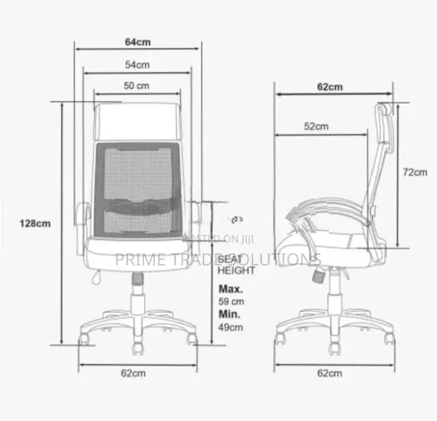 Damro High Back Chair - OCH 043