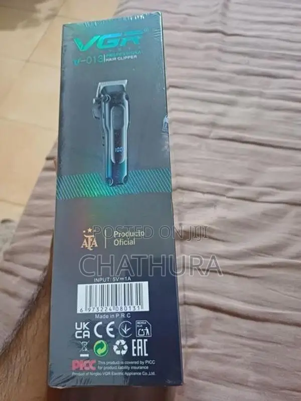 VGR V-013 Professional Hair Clipper (කොණ්ඩය කපන යන්ත්‍රය) මාදිලියයි.