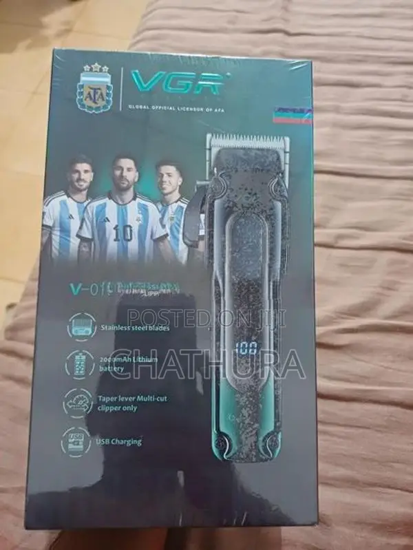 VGR V-013 Professional Hair Clipper (කොණ්ඩය කපන යන්ත්‍රය) මාදිලියයි.