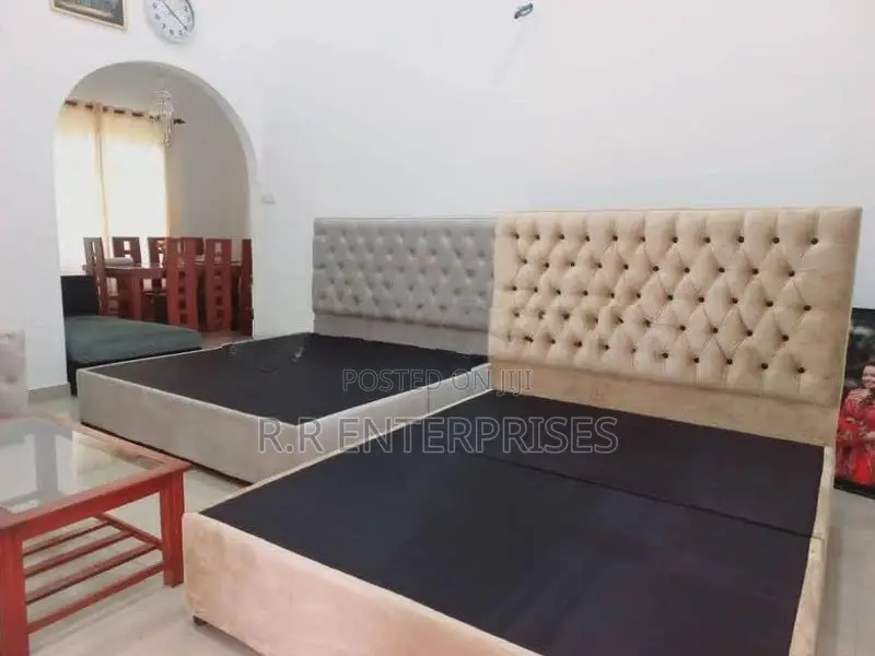New Queen Size 6*5 Ft Cushion Bed 72"*60".