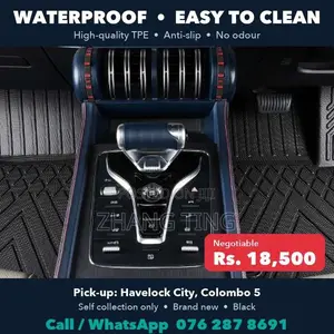 BYD Atto 3 Floor Mats RHD - 4 Piece TPE Set incl. Boot Mat for SUV