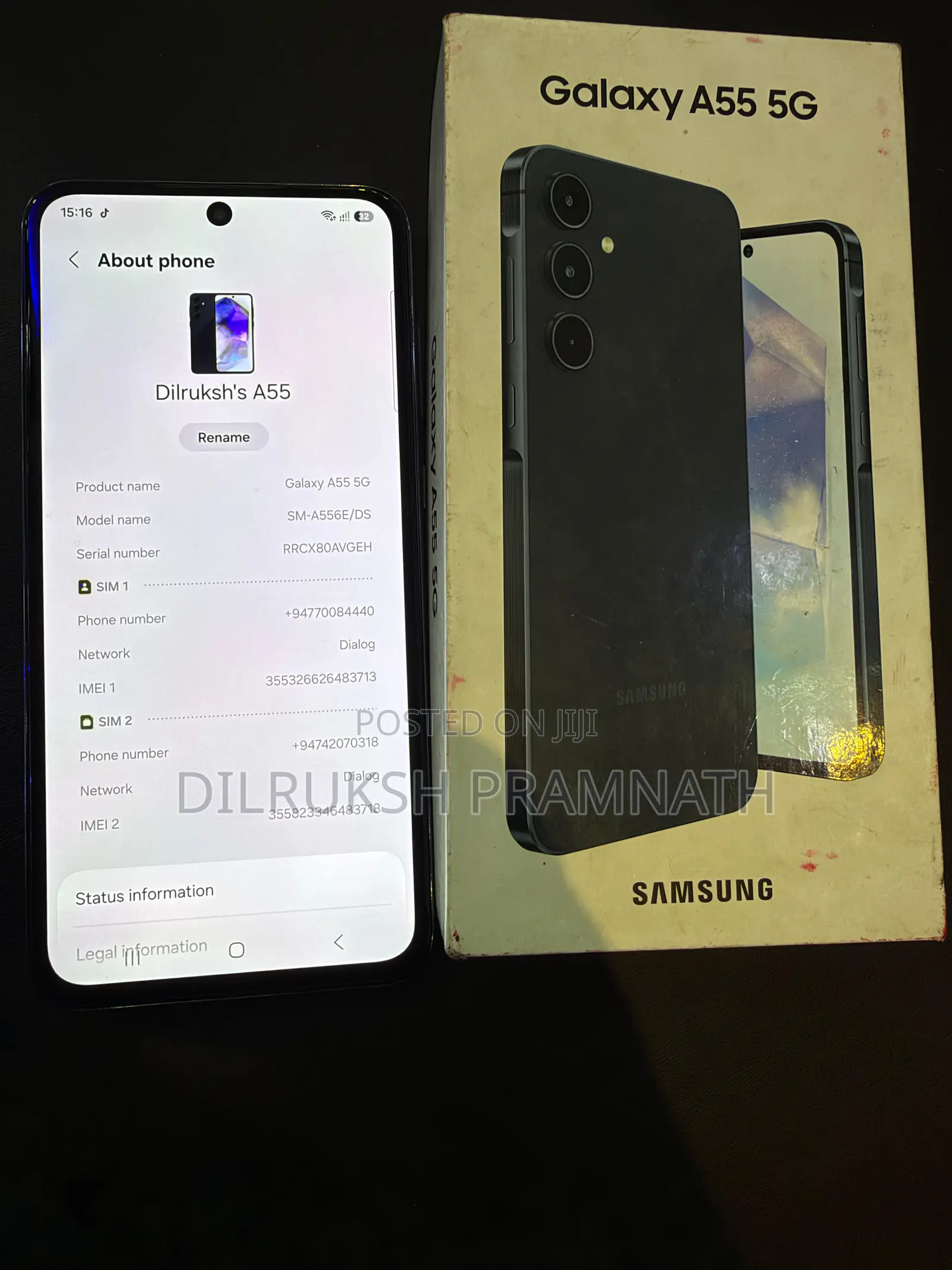 Samsung Galaxy A55 256 GB Blue
