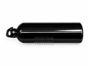 Premium Metallic Water Bottle With Carry Loop