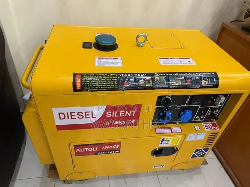 Silent Diesel Generator 8.5KVA 230V