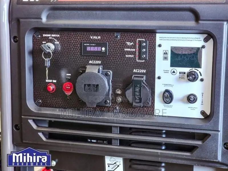 Welding generator 7.7kW DC inverter MMA ARC ARK 4 stroke Petrol engine