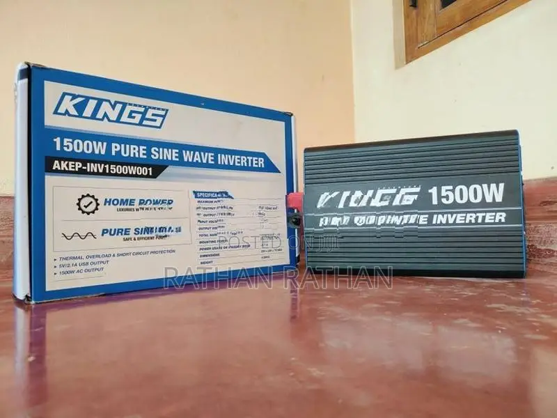 KINGS 1500VA Pure Sine Wave Power Inverter