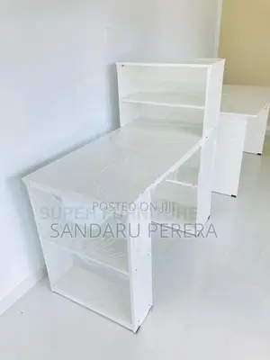 White side rack table