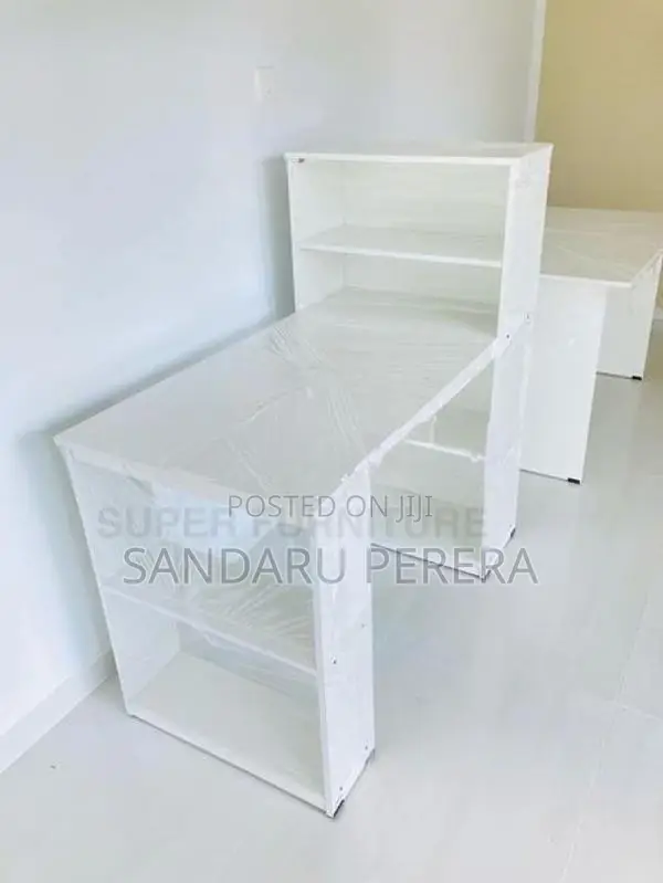 White side rack table