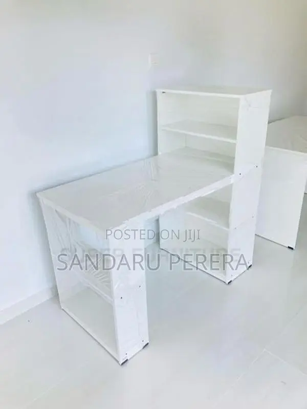 White side rack table