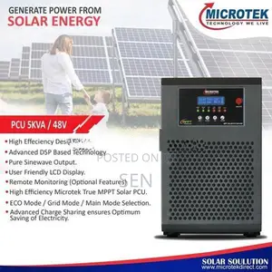 5KVA Inverter with 7.2Kwh Deep Cycle Battery
