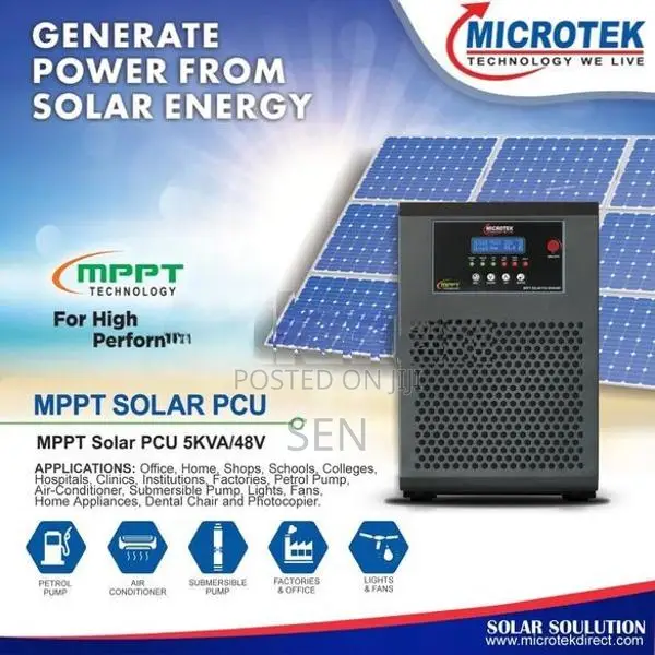 5KVA Inverter with 7.2Kwh Deep Cycle Battery