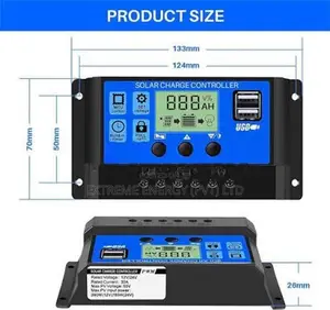 100W Solar Backup Kit with 500W Pure Sine Wave Inverter
