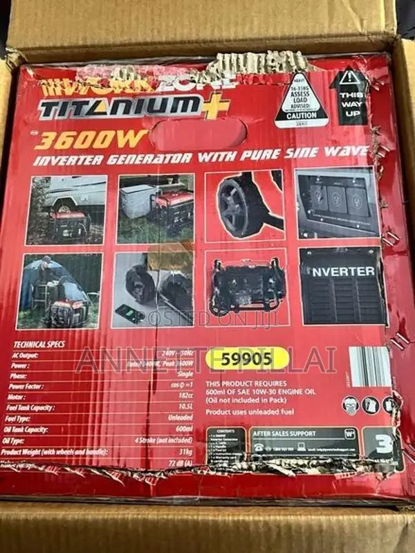 Generator 3600W