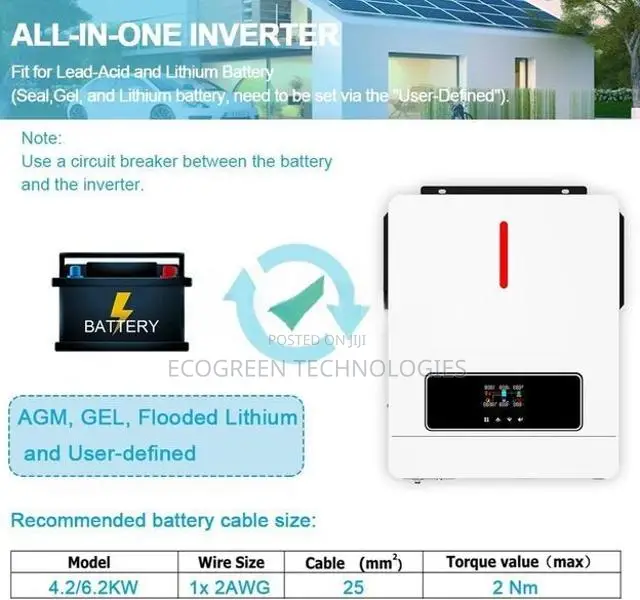 6.2Kw Hybrid Inverter