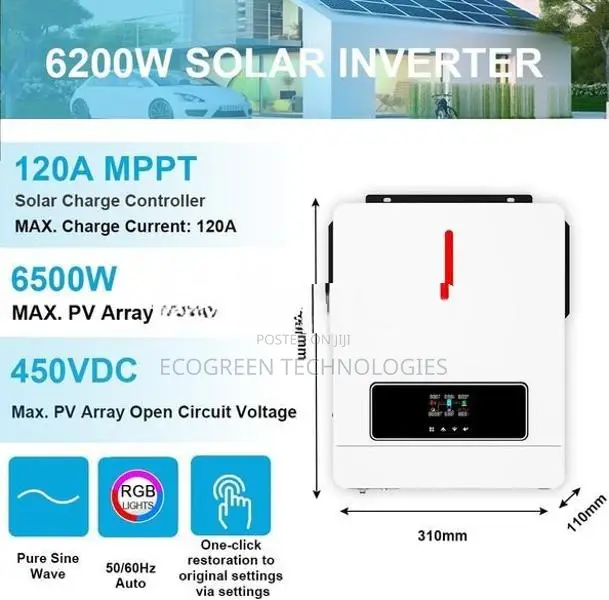6.2Kw Hybrid Inverter