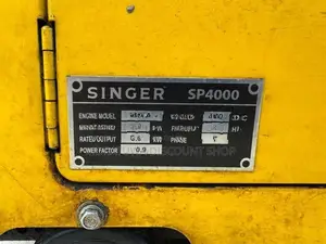 Singer Diesel Generator