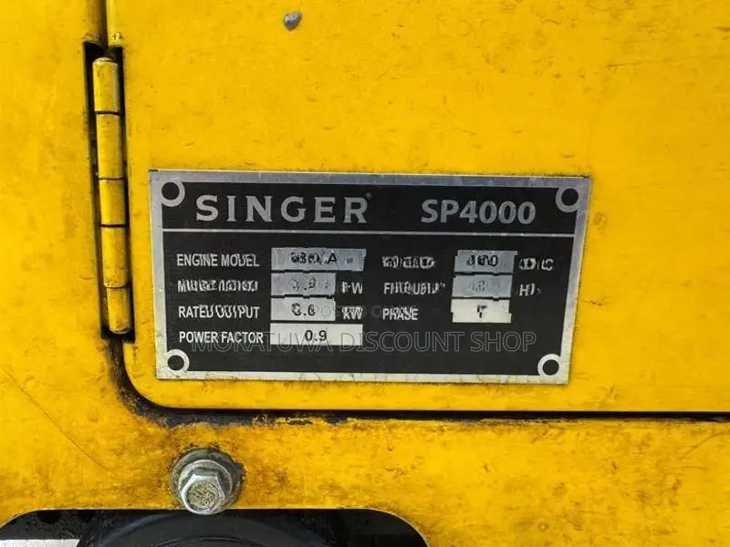 Singer Diesel Generator