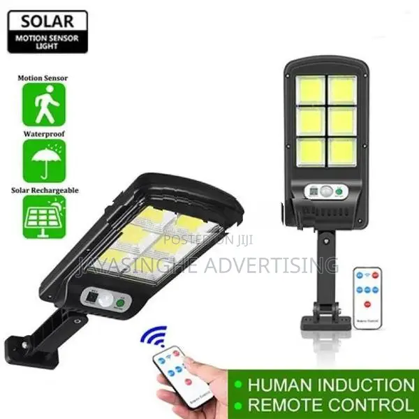 Solar Sensor Light With Remote Control Unit