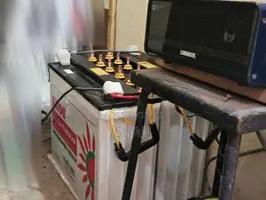 Luminous Zelio 1100 Inverter with 2x Exide 200Ah Solar Tubular Batteri