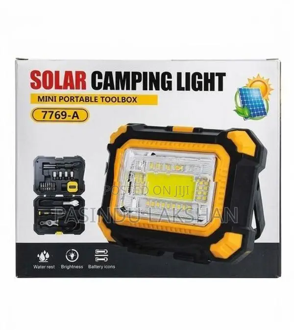 Solar Camping Light Mini Portable (7769-A)