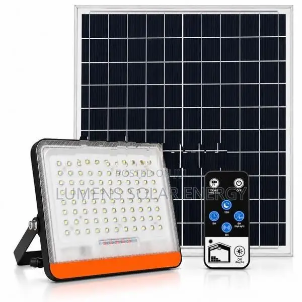 100W Solar Flood Light