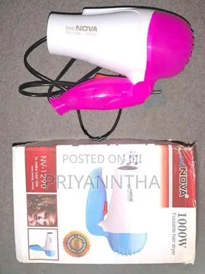 Nova 1000W Foldable Hair Dryer