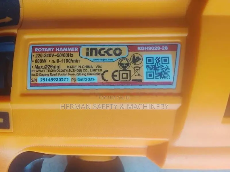 INGCO 800W Rotary Hammer Herman PT 1385