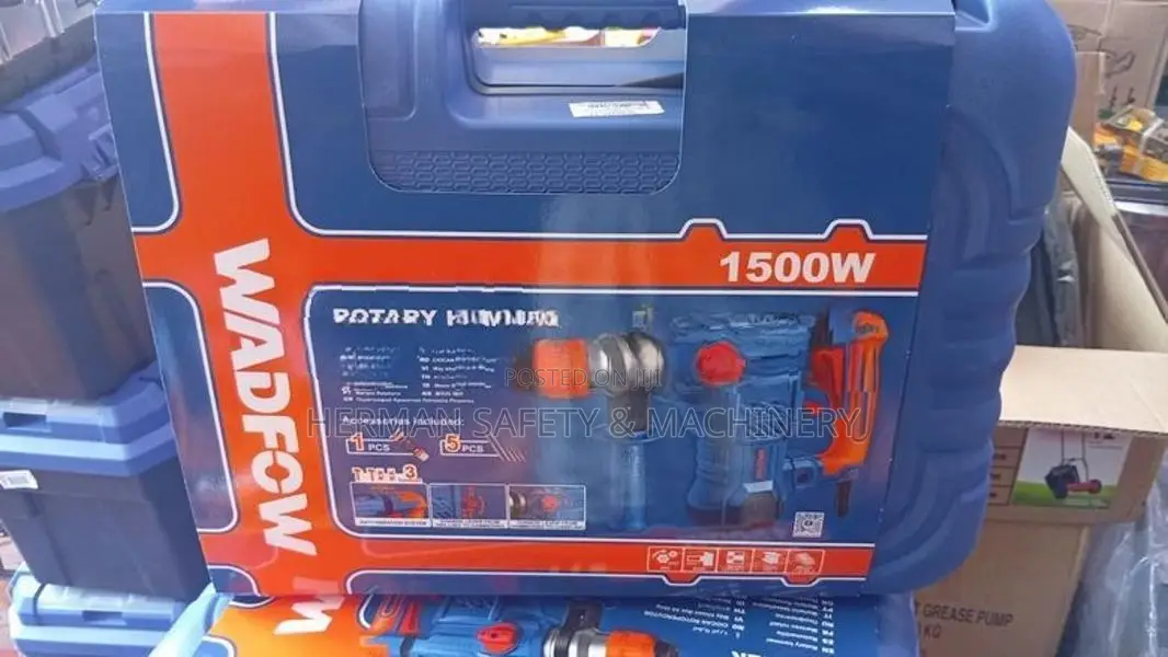 WADFOW 1500W Rotary Hammer Herman PT 1386