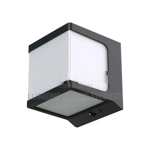 Box Solar Wall Light